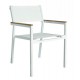 Silla apilable PE shio armchair