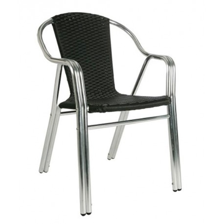 Silla apilable PE edge confort armchair