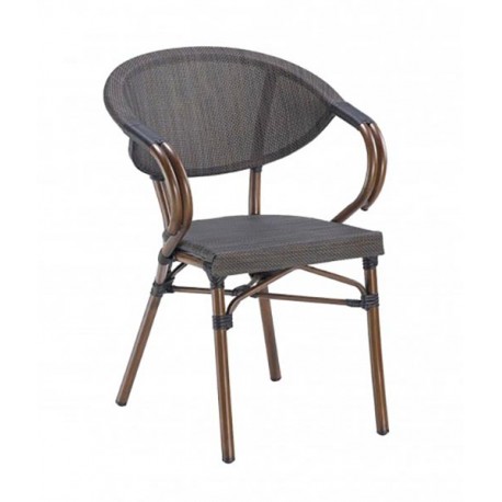 Silla apilable textilene aurea