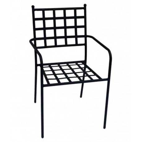 Silla apilable aluminio dokos