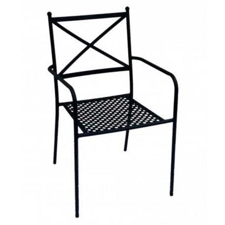 Silla apilable aluminio hydra