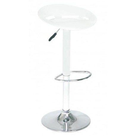 Taburete ABS white stool