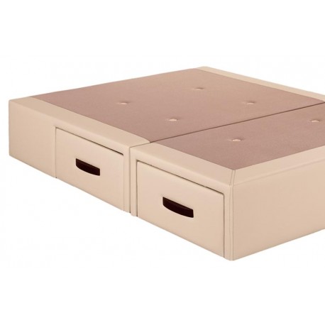 Canapé polipiel con cajones