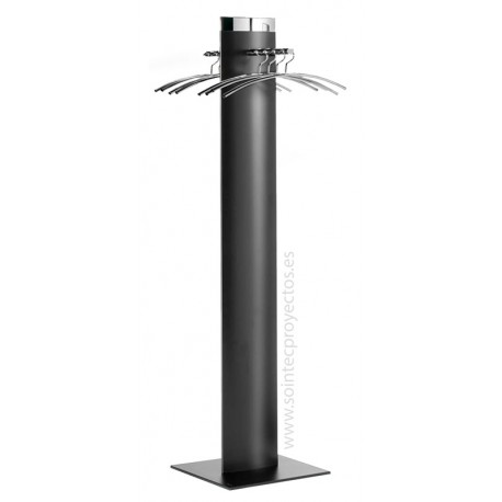 Perchero aluminio Areca