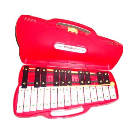 Carrillón cromático con maletín