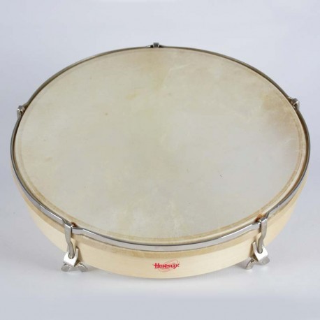 Pandero madera 30,5 piel