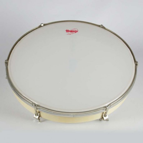 Pandero madera 35,5 plástico