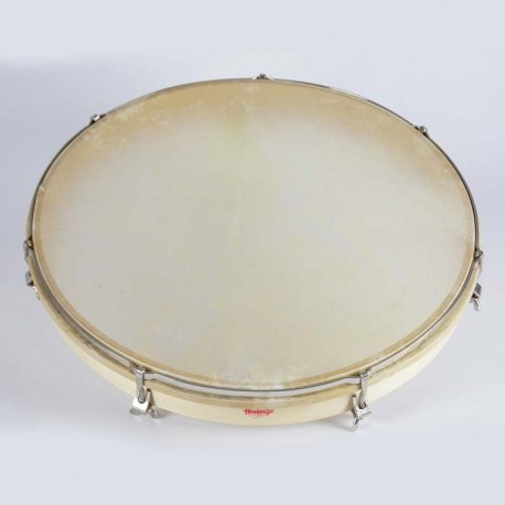 Pandero madera 40,5 piel