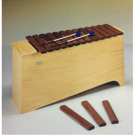 Xilófono bajo DO - LA diatónico