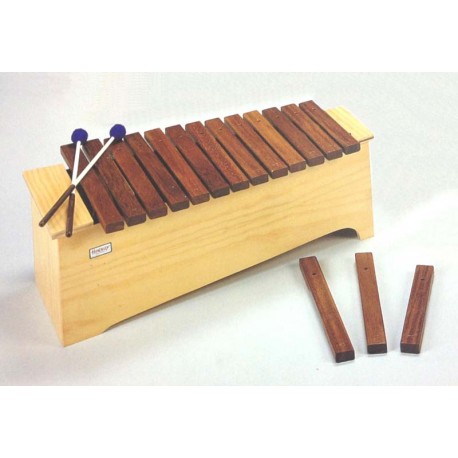 Xilófono alto DO - LA diatónico