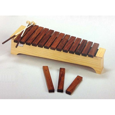 Xilófono soprano DO - LA diatónico