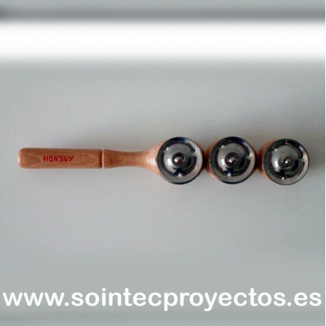 Sambina de madera tipo palo