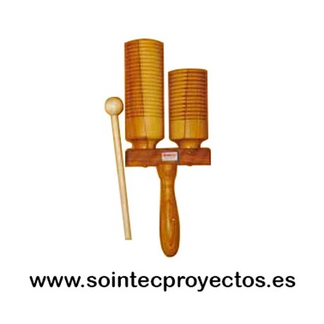Agogo güiro o agogo de madera