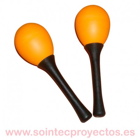 Maracas con mango