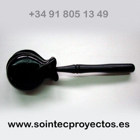 Castañuelas con mango