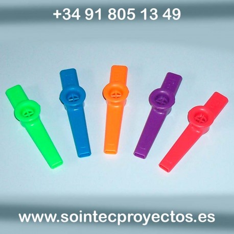 Kazoo de plástico