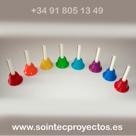 Octava de campanas de colores