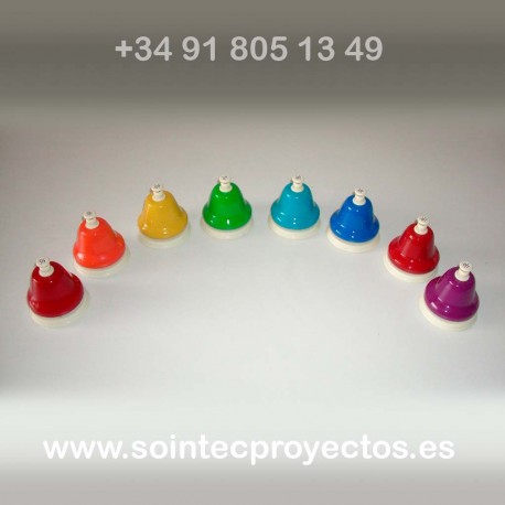 Octava de campanas de colores