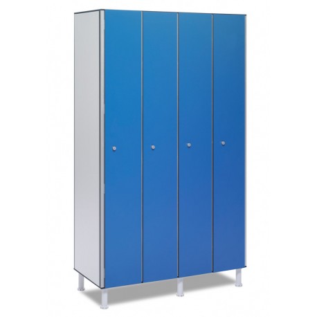 Taquilla fenólica 3 módulos 1 puerta