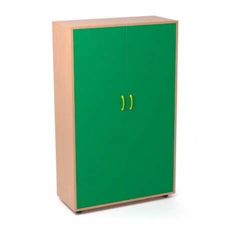 Armario de madera con 3 estantes