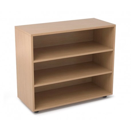 Estantería de madera con 2 baldas