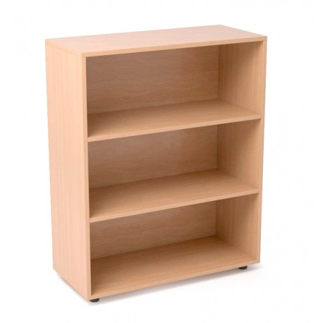 Estantería de madera de 2 baldas