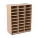 Casillero de madera de 27 casillas