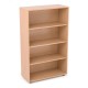 Estantería de madera con 3 baldas